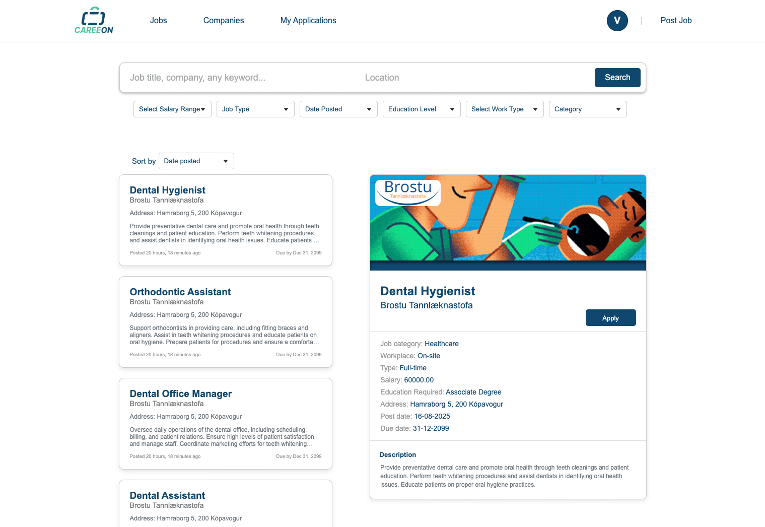 Careeon jobs